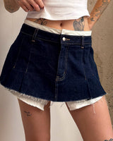 Denim Skirt - M