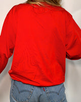 Red Adidas Track Jacket- M