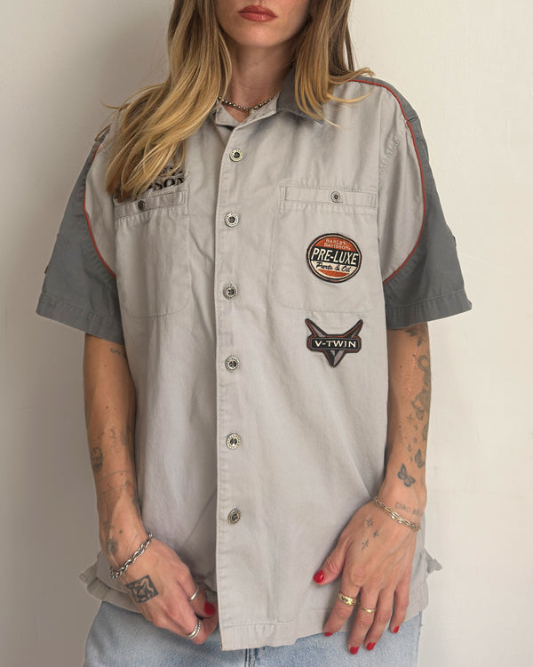 Harley Button Up - M