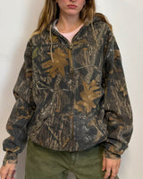 Camo Zip up - L
