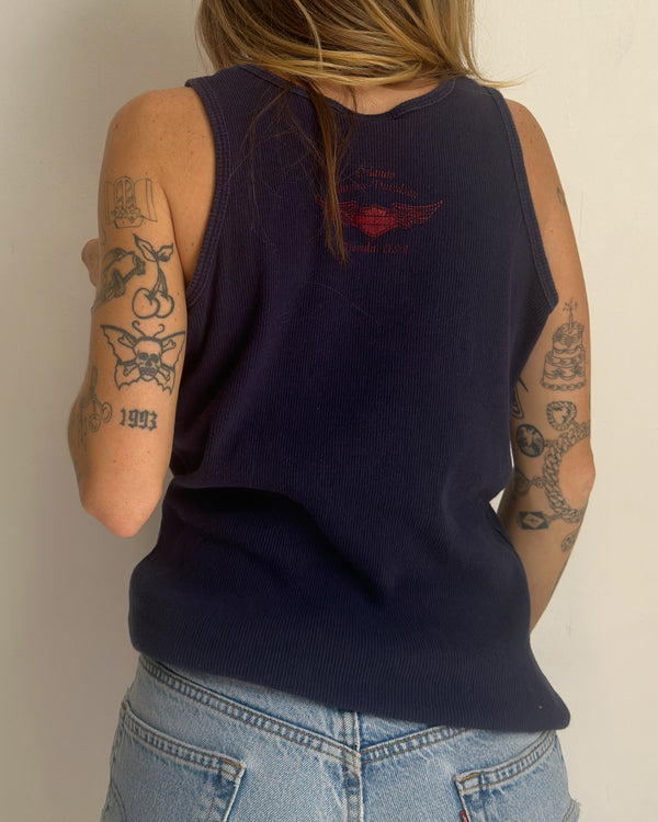 Harley Ribbed Tank - L