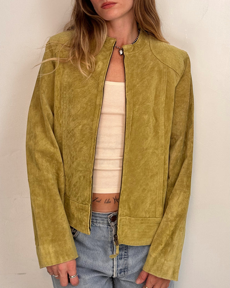 Ruff Hewen Suede Jacket - L