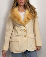 Cream Jacket - M