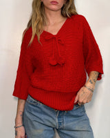 Red Sweater - One Size