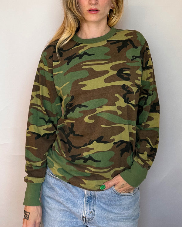 Camo Long Sleeve - S