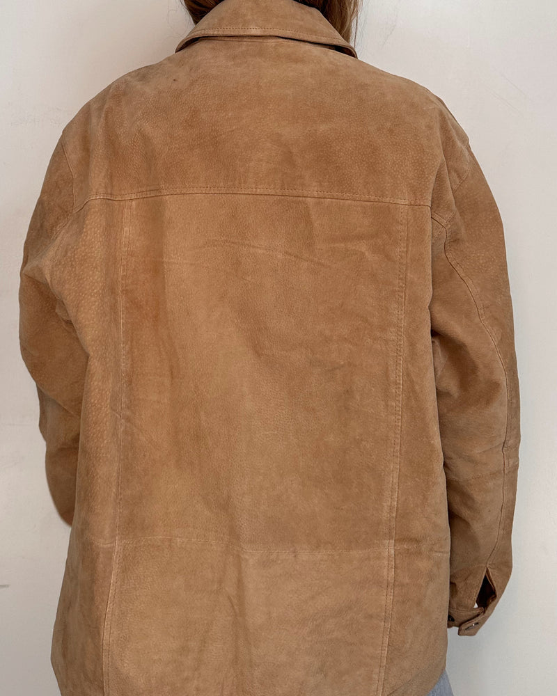 Geoffrey Beene Suede Jacket - L