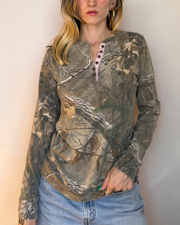 Camo Long Sleeve - S/M