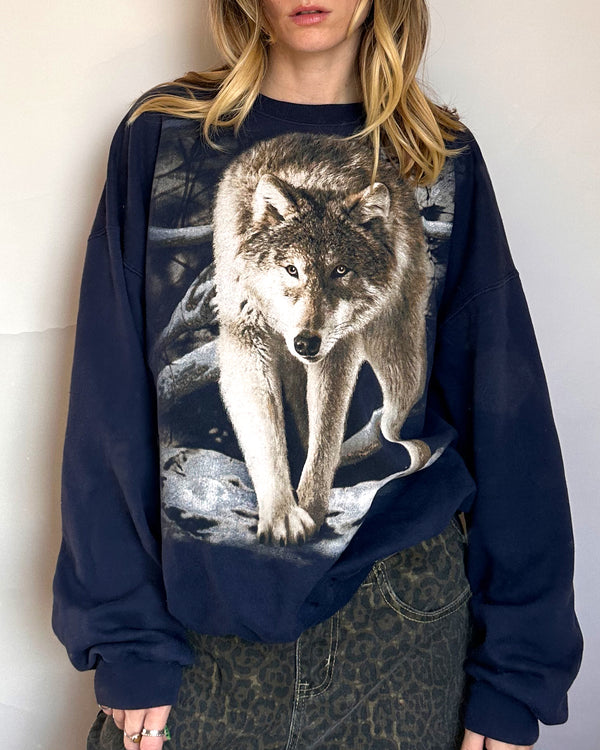 Wolf Crewneck -  XL