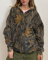 Camo Zip up - L