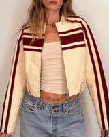 UO Faux Leather Moto Jacket - S