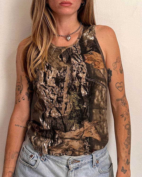 Camo Tank - S