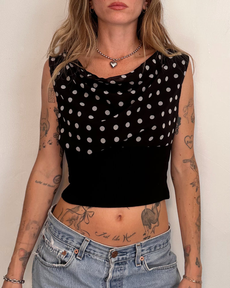 Design by Si Polka Dot Top - XS/S