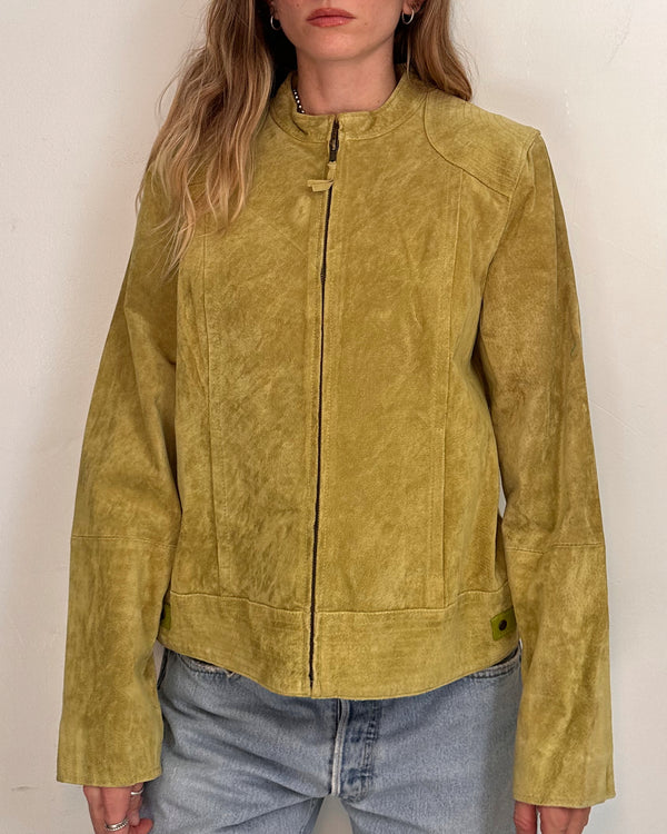 Ruff Hewen Suede Jacket - L