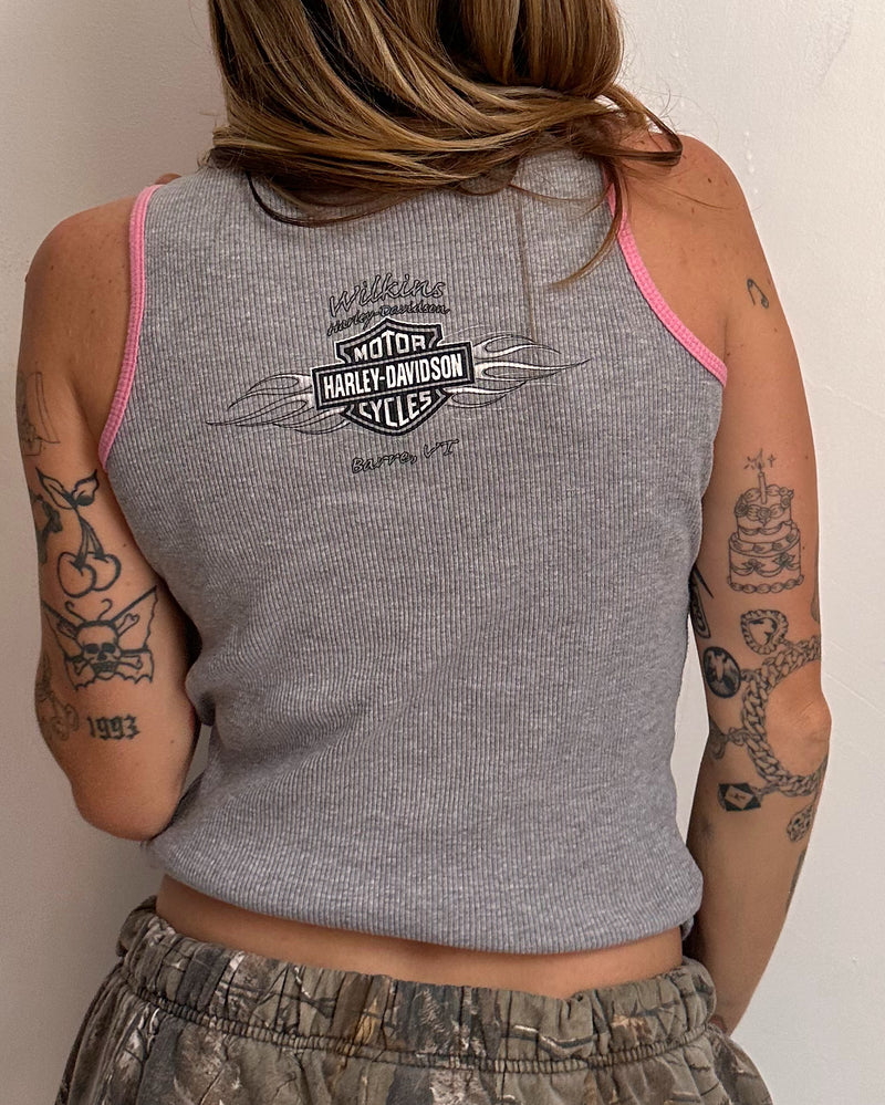 Harley Ribbed Tank - S