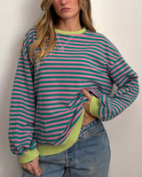 Stripe Crew - L