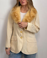 Cream Jacket - M