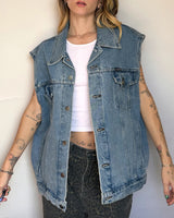 Harley Denim Vest - L