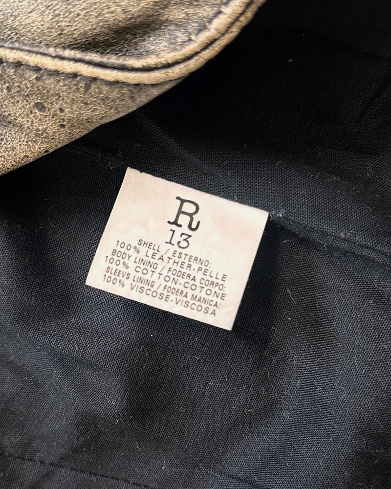 R13 Leather Jacket - XS