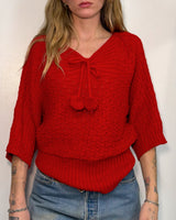 Red Sweater - One Size