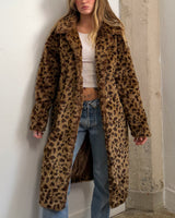 Leopard Coat - S