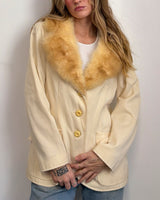 Cream Jacket - M