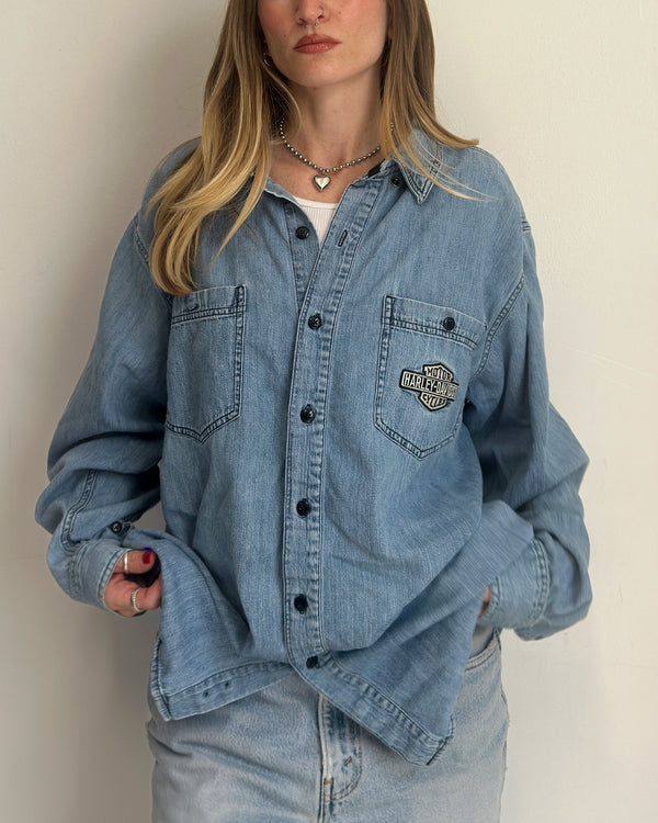 Harley Denim Shirt -XL
