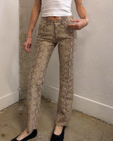 Vintage Leather Pants - 27
