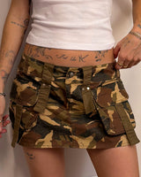 Camo Skirt - M