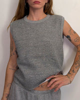 Vintage Grey Vest - M