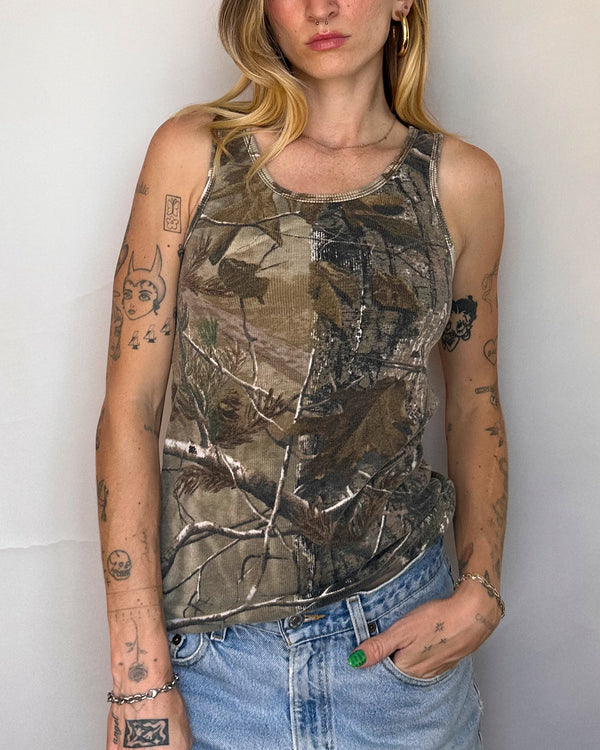 Camo Tank - S