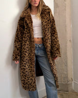 Leopard Coat - S