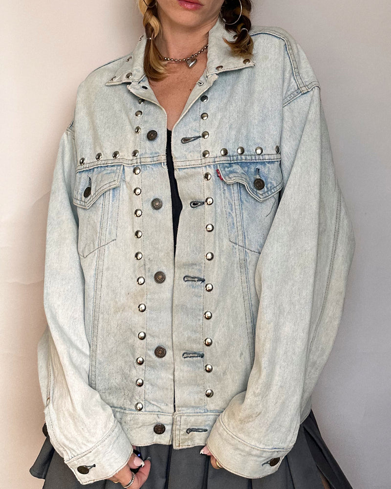 Levi's Studded Jacket- M/L