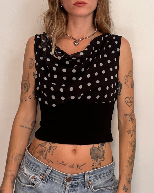 Design by Si Polka Dot Top - XS/S