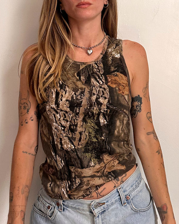 Camo Tank - S