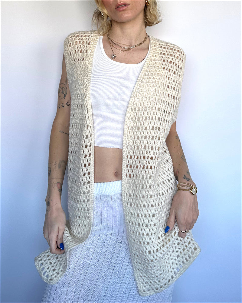 Cream Crochet - M